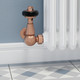 FAR-CR-BC-LS04 - Faringdon Traditional Thermostatic Radiator Valve - Brushed Copper (Corner TRV) FAR-CR-BC-LS04 - Faringdon Traditional Thermostatic Radiator Valve - Brushed Copper (Corner TRV)